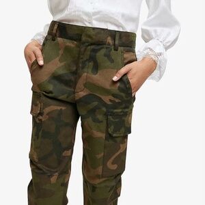 Maje Pedri camo cargo trousers XS New